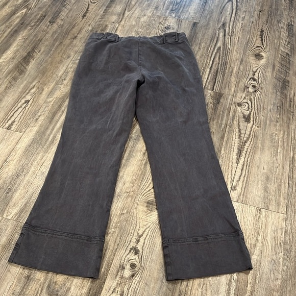 Splendid Women’s Darcie Gray Drawstring Waist Cropped Pants Size M - Picture 11 of 12